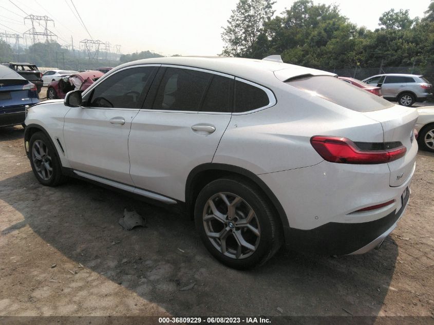 2021 BMW X4 XDRIVE30I - 5UX2V1C08M9G18536