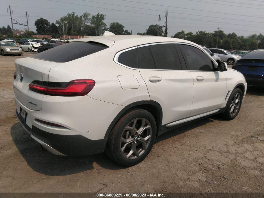 2021 BMW X4 XDRIVE30I - 5UX2V1C08M9G18536