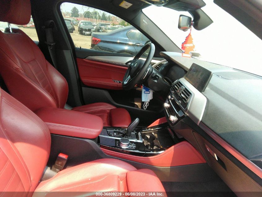 2021 BMW X4 XDRIVE30I - 5UX2V1C08M9G18536