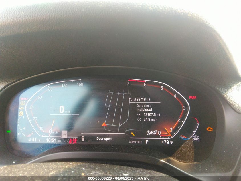 2021 BMW X4 XDRIVE30I - 5UX2V1C08M9G18536