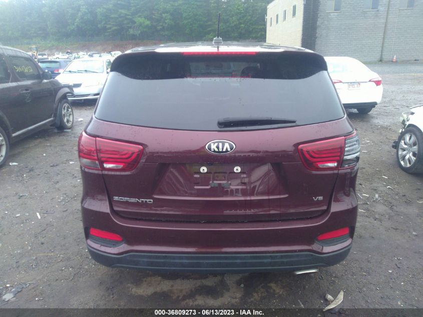 2019 KIA SORENTO LX/S - 5XYPGDA56KG486693