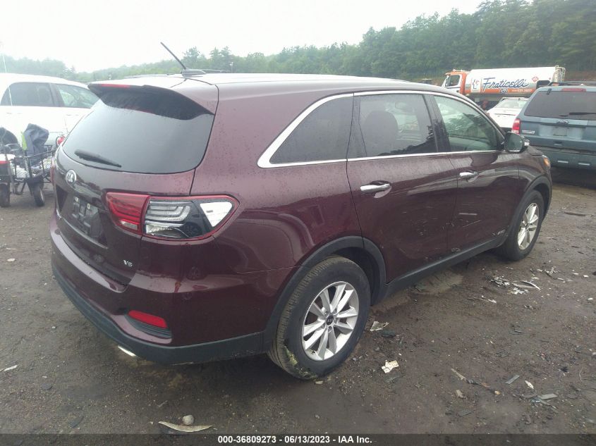 2019 KIA SORENTO LX/S - 5XYPGDA56KG486693