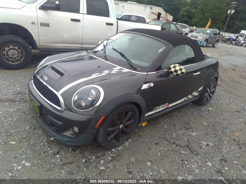2014 MINI COOPER ROADSTER S WMWSY3C55ET566233