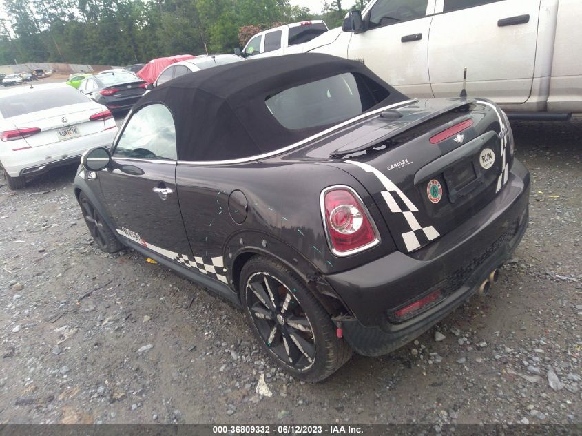 2014 MINI COOPER ROADSTER S WMWSY3C55ET566233