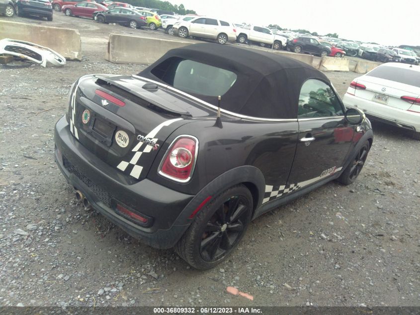 2014 MINI COOPER ROADSTER S WMWSY3C55ET566233