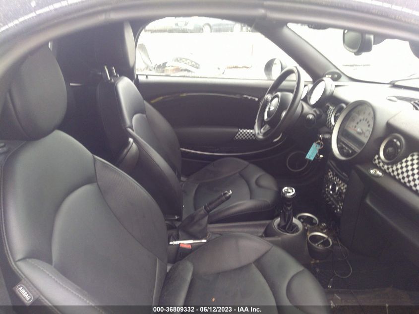 2014 MINI COOPER ROADSTER S WMWSY3C55ET566233