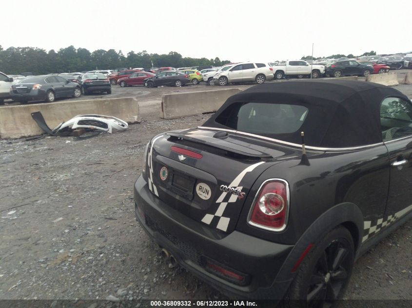 2014 MINI COOPER ROADSTER S WMWSY3C55ET566233