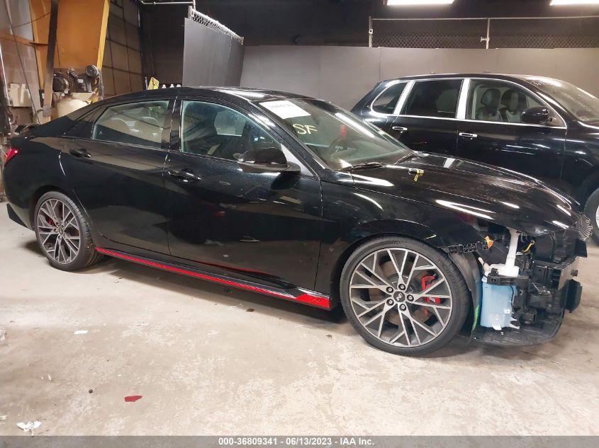 2023 HYUNDAI ELANTRA N KMHLW4AKXPU013713