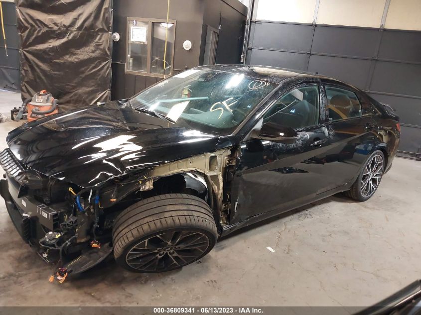 2023 HYUNDAI ELANTRA N KMHLW4AKXPU013713