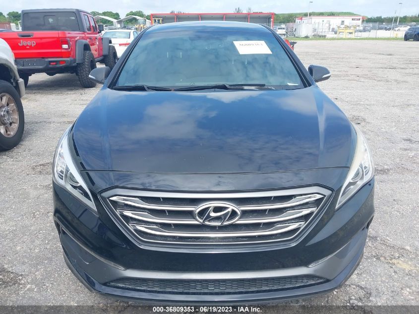 2015 HYUNDAI SONATA 2.0T SPORT - 5NPE34AB7FH085998