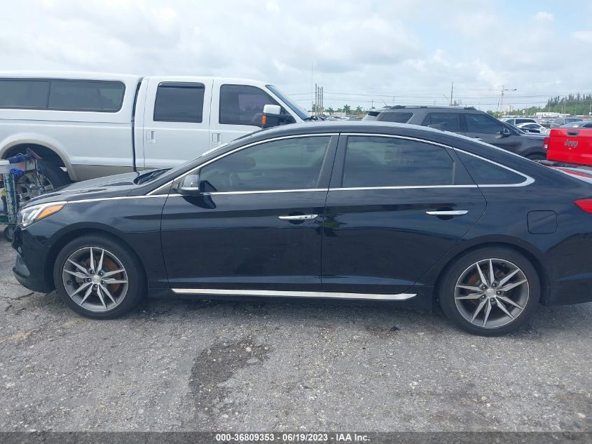 2015 HYUNDAI SONATA 2.0T SPORT - 5NPE34AB7FH085998