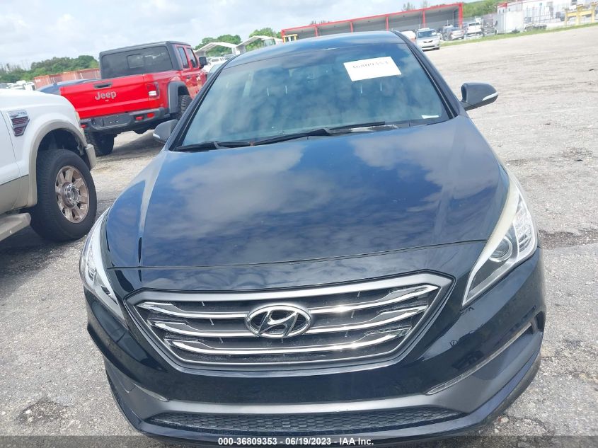 2015 HYUNDAI SONATA 2.0T SPORT - 5NPE34AB7FH085998