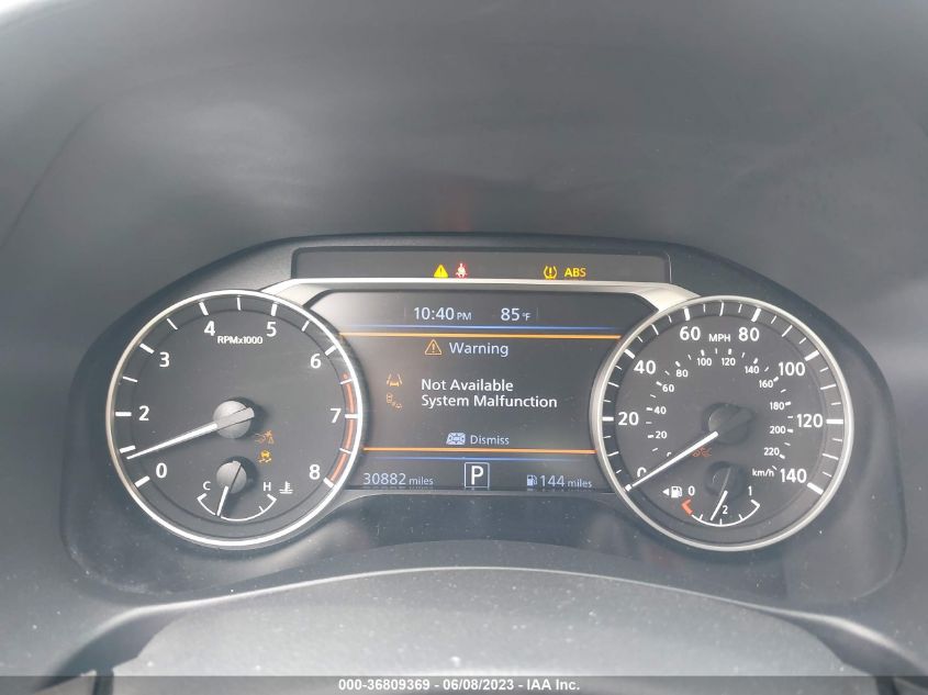 2022 NISSAN ALTIMA 2.5 SV - 1N4BL4DV9NN309172