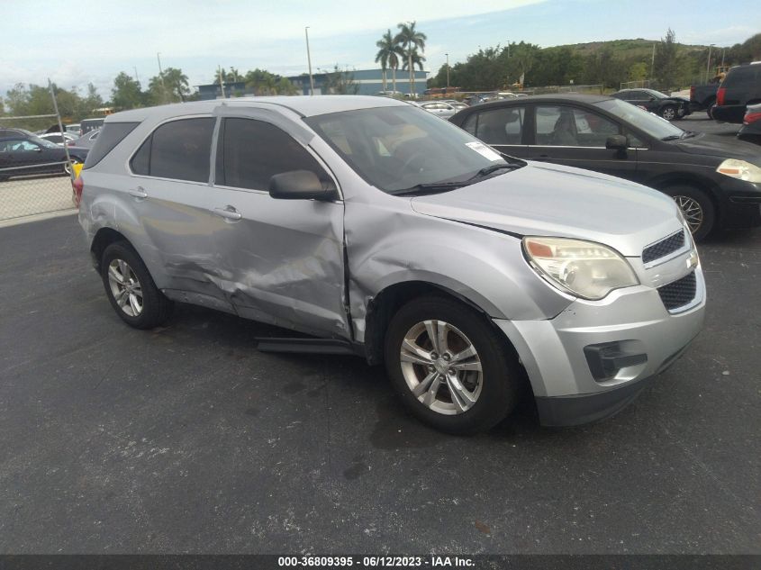 2013 CHEVROLET EQUINOX LS - 1GNALBEK7DZ113812