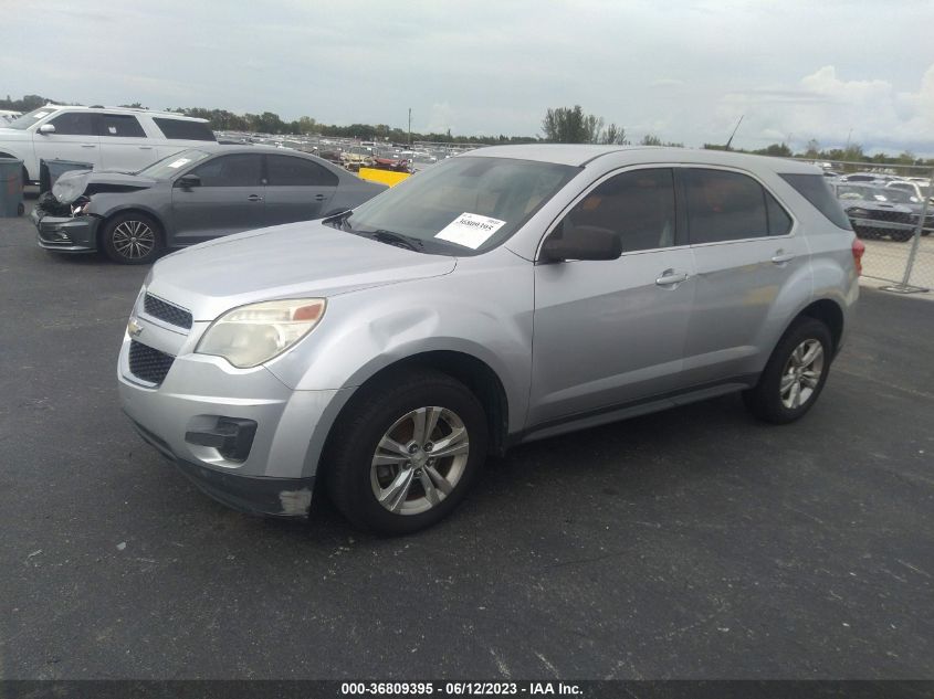 2013 CHEVROLET EQUINOX LS - 1GNALBEK7DZ113812