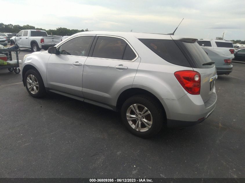 2013 CHEVROLET EQUINOX LS - 1GNALBEK7DZ113812
