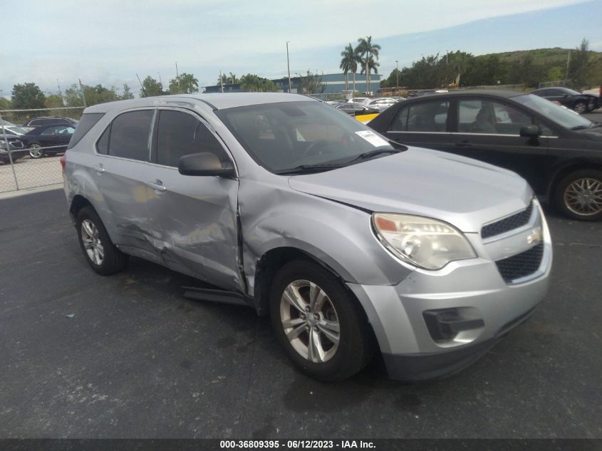 2013 CHEVROLET EQUINOX LS - 1GNALBEK7DZ113812