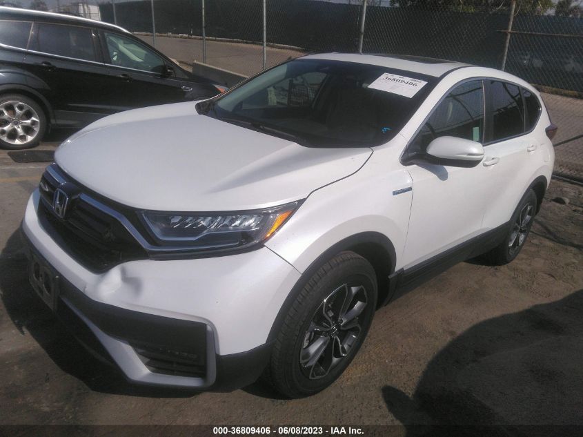 2020 HONDA CR-V HYBRID EX - 7FART6H51LE020592