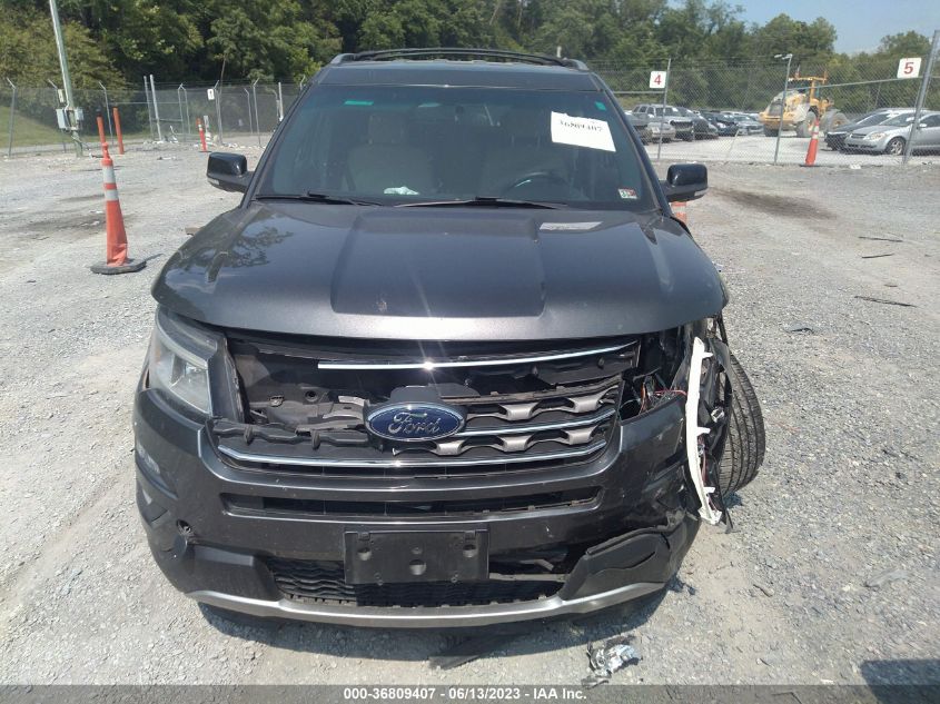 2017 FORD EXPLORER XLT - 1FM5K8D88HGA45667