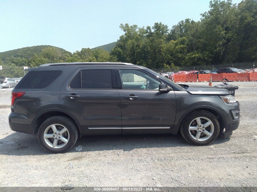 2017 FORD EXPLORER XLT - 1FM5K8D88HGA45667