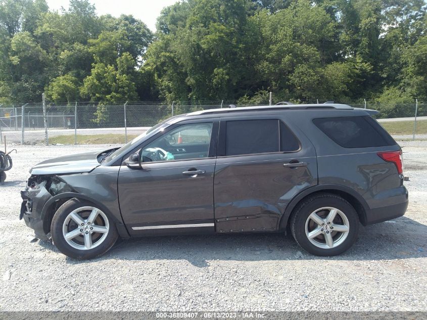 2017 FORD EXPLORER XLT - 1FM5K8D88HGA45667