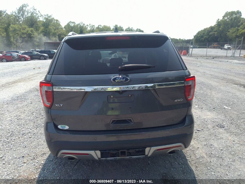 2017 FORD EXPLORER XLT - 1FM5K8D88HGA45667