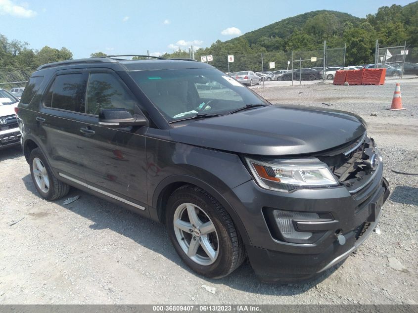 2017 FORD EXPLORER XLT - 1FM5K8D88HGA45667