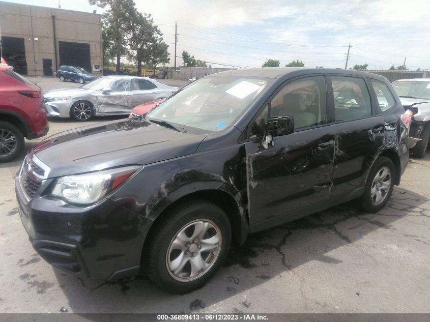 2018 SUBARU FORESTER - JF2SJAAC0JG457969