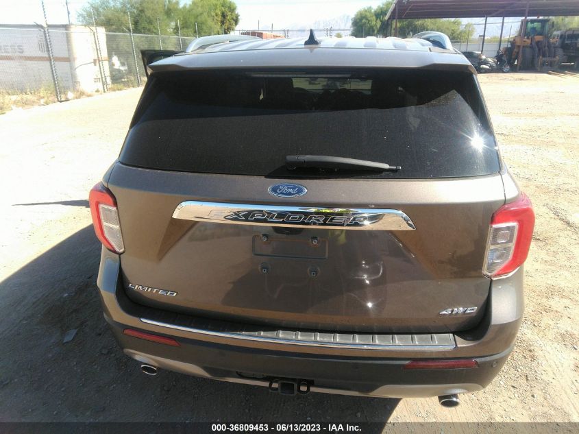 2021 FORD EXPLORER LIMITED - 1FMSK8FH2MGC28282