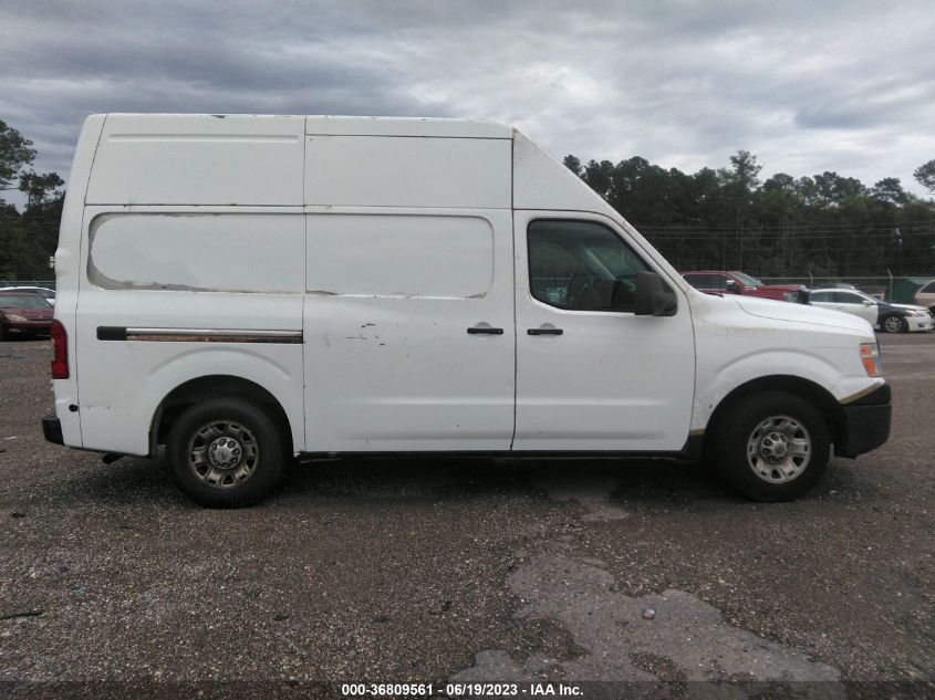 2013 NISSAN NV CARGO NV2500 HD S V6 1N6BF0LY9DN103237