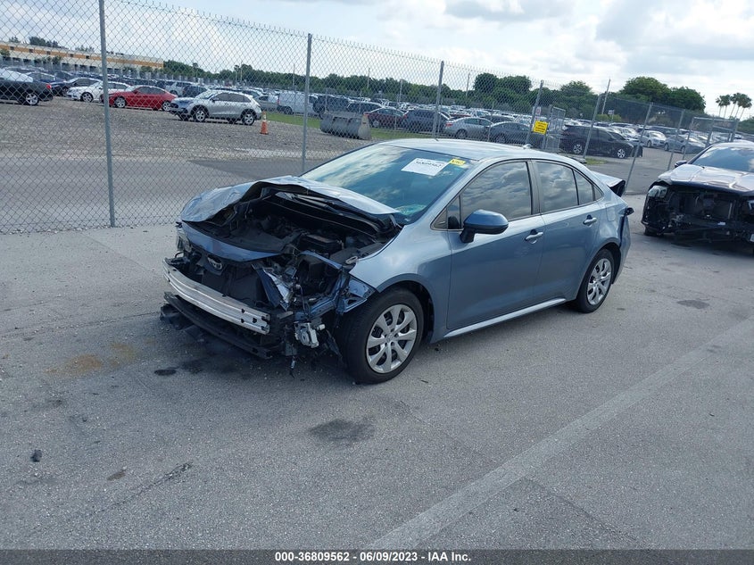 VIN 5YFEPRAE5LP063279 2020 TOYOTA COROLLA LE