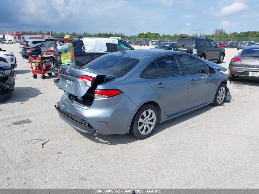 VIN 5YFEPRAE5LP063279 2020 TOYOTA COROLLA LE