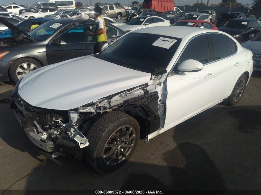 VIN ZARFAMANXL7635883 2020 ALFA ROMEO GIULIA