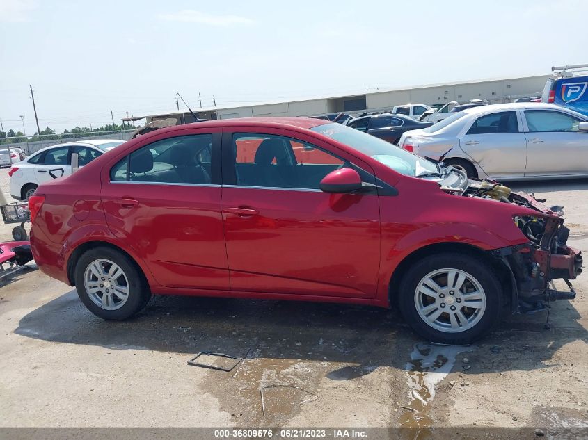 2013 CHEVROLET SONIC LT - 1G1JC5SH7D4244845