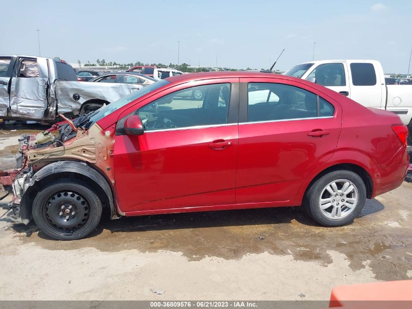 2013 CHEVROLET SONIC LT - 1G1JC5SH7D4244845