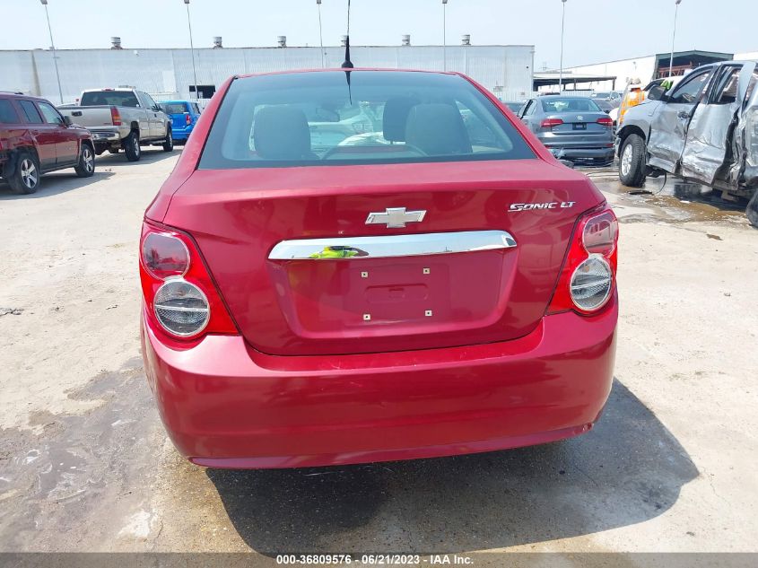 2013 CHEVROLET SONIC LT - 1G1JC5SH7D4244845