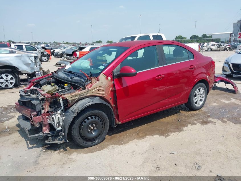 2013 CHEVROLET SONIC LT - 1G1JC5SH7D4244845