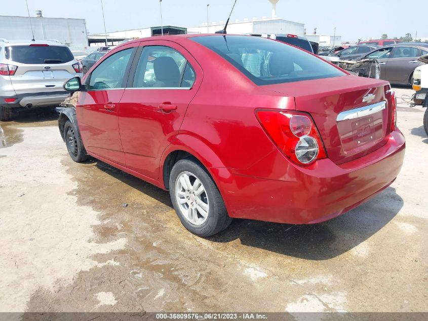 2013 CHEVROLET SONIC LT - 1G1JC5SH7D4244845