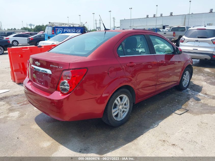 2013 CHEVROLET SONIC LT - 1G1JC5SH7D4244845