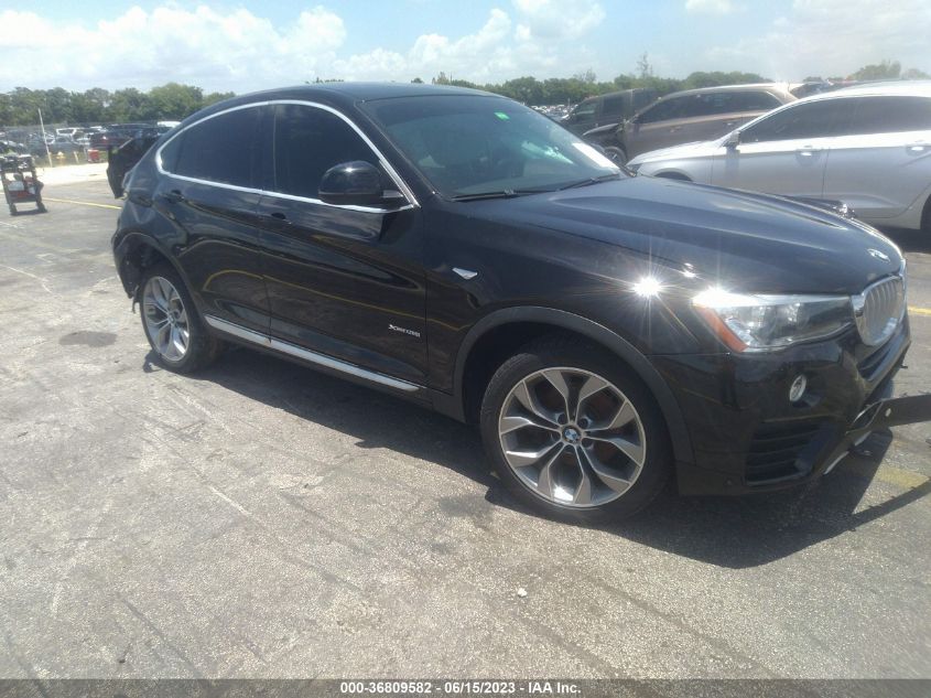 2016 BMW X4 XDRIVE28I - 5UXXW3C59G0R20823