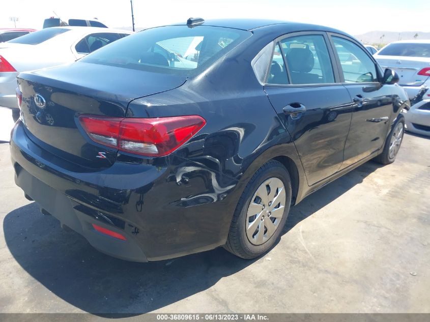 2018 KIA RIO S - 3KPA24AB4JE074309