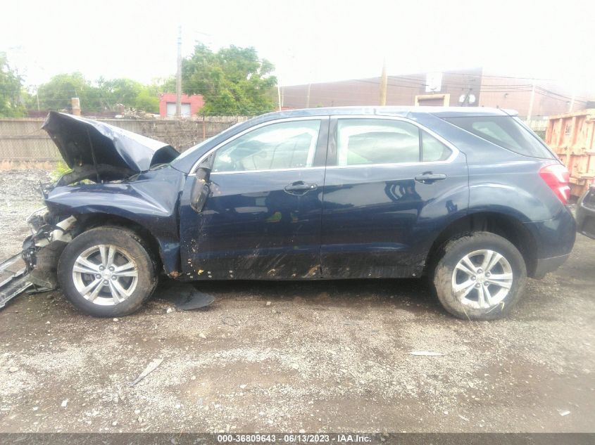 2016 CHEVROLET EQUINOX LS - 2GNALBEK7G1183940