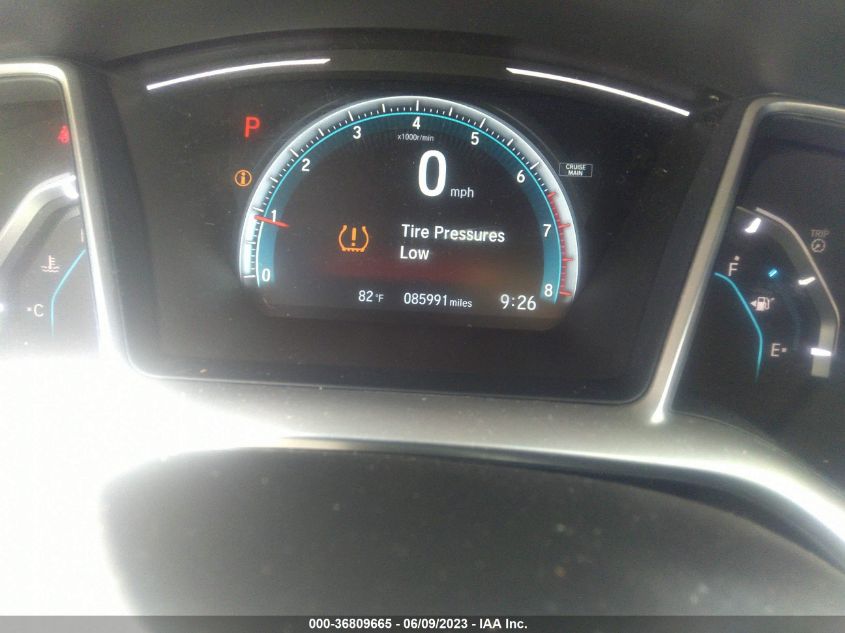 2017 HONDA CIVIC SEDAN EX-T - 19XFC1F3XHE009011