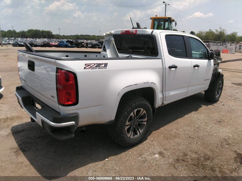 2022 CHEVROLET COLORADO 4WD Z71 - 1GCGTDEN1N1256974