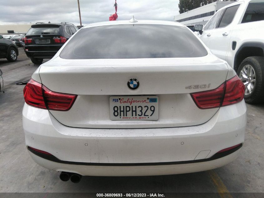 2019 BMW 4 SERIES 430I - WBA4J1C52KBM18138