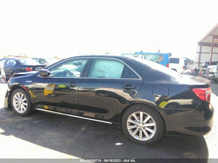 2014 TOYOTA CAMRY HYBRID LE/XLE/SE LIMITED EDITION - 4T1BD1FK5EU138947