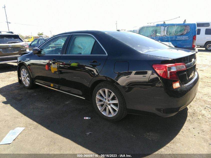 2014 TOYOTA CAMRY HYBRID LE/XLE/SE LIMITED EDITION - 4T1BD1FK5EU138947