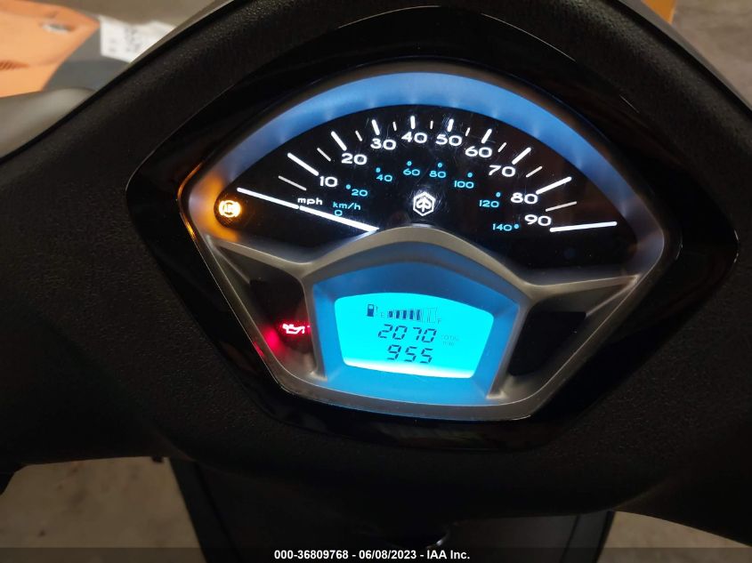2022 PIAGGIO LIBERTY 150/150 S/150 BACI PERUGI ZAPM898G0N7003316