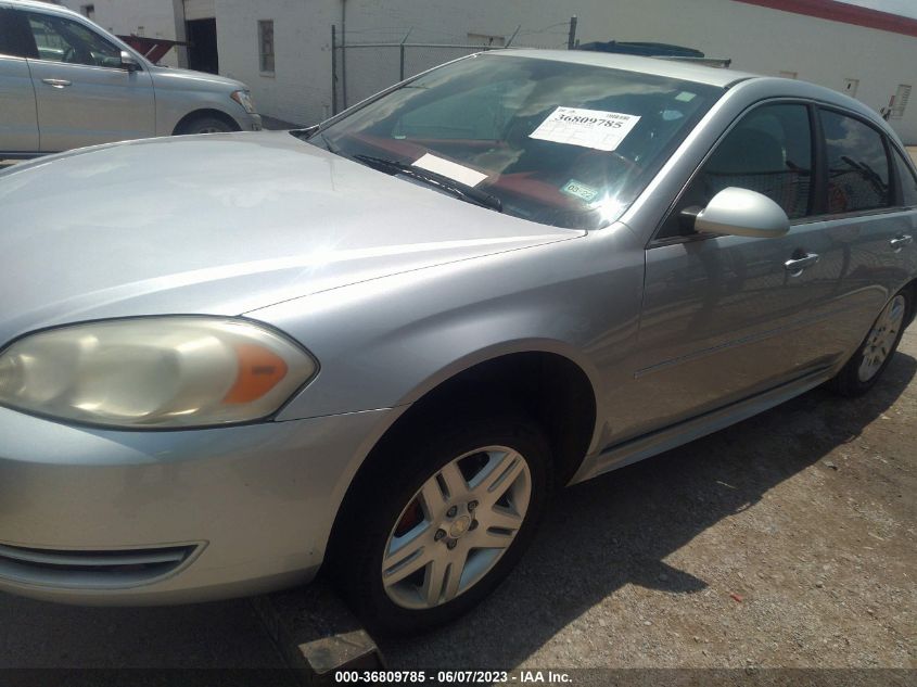 2013 CHEVROLET IMPALA LT - 2G1WG5E38D1144596