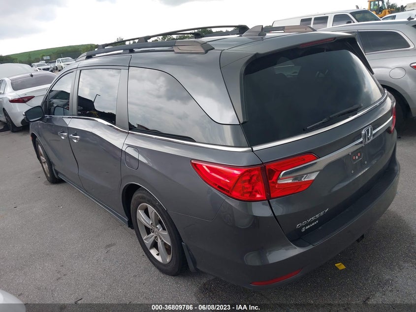 VIN 5FNRL6H5XJB024763 2018 HONDA ODYSSEY EX
